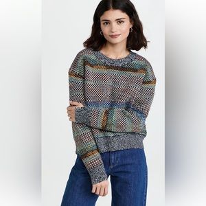 Rag and bone willow rainbow sweater